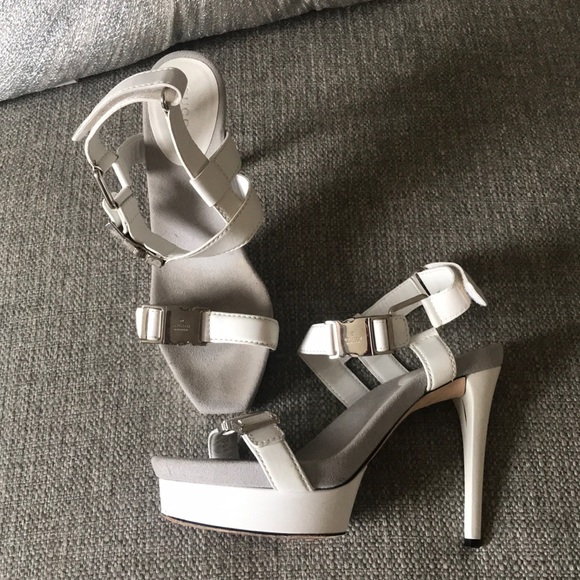 Gucci platform heels, Lifford Great White, size 8, comes with box - Picture 2 of 8
